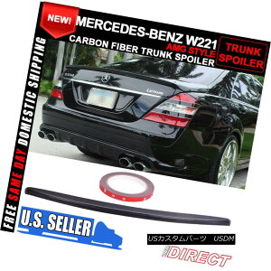 GAp[c 07-13 Mercedes Benz S Class W221 AMG Style Carbon Fiber CF Black Trunk Spoiler 07-13ZfXxcSNXW221 AMGX^CJ[{t@Co[CFubNgNEX|C[
