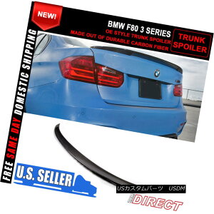 GAp[c 14-17 BMW 3-Series F80 Sedan M3 OE Rear Trunk Spoiler Wing Carbon Fiber CF 14-17 BMW 3V[YF80Z_M3 OEAgNX|C[ECOJ[{t@Co[CF
