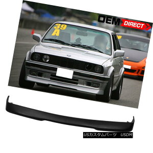 GAp[c For 84-92 BMW E30 3-Series RG Style Front Bumper Lip Spoiler Black-PU 84-92 BMW E30 3V[YRGX^Ctgop[bvX|C[ubNPU