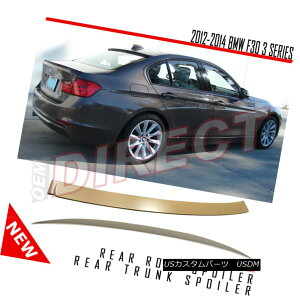 GAp[c 12-18 BMW F30 3 Series Sedan Rear Roof Spoiler + Rear Trunk Spoiler 12-18 BMW F30 3V[YZ_A[tX|C[+AgNX|C[