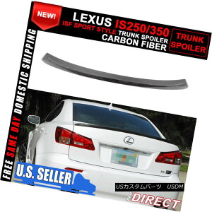 GAp[c For 06-13 Lexus Is250 Is350 Isf Sport Style Carbon Fiber CF Trunk Spoiler 06-13NTXIs250 Is350 IsfX|[cX^CJ[{t@Co[CFgNEX|C[