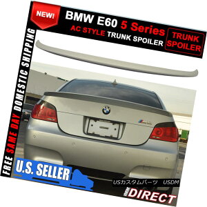 GAp[c 04-08 BMW E60 5 Series Ac-S Style Rear Trunk Lip Wing Lid Spoiler Unpainted 04-08 BMW E60 5V[YAc-SX^CAgNbvECObhX|C[h