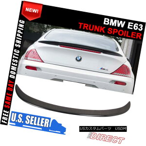 GAp[c 04-08 E63 BMW 6-Series 2D Coupe Carbon Fiber Rear Trunk Spoiler V Style M6 04-08 E63 BMW 6V[Y2DN[yJ[{t@Co[AgNEX|C[VX^CM6