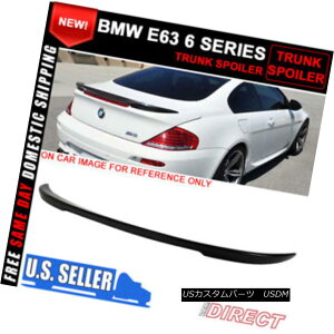 GAp[c 04-08 E63 BMW 6-Series 2D Coupe Trunk Spoiler V Style M6 Painted# 668 Jet Black 04-08 E63 BMW 6V[Y2DN[ygNEX|C[VX^CM6h668WFbgEubN