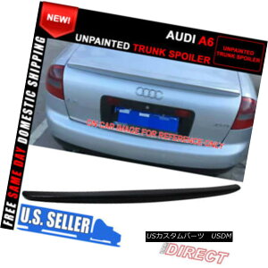 GAp[c 98-04 Audi A6 C5 A Style Trunk Spoiler Unpainted Black - ABS 98-04AEfBA6 C5X^C̃gNEX|C[h̃ubN - ABS