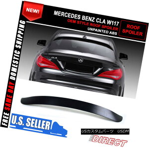 GAp[c 13-18 Mercedes Benz Cla W117 OE Style Roof Spoiler Lid Unpainted ABS 13-18ZfXxcNW117 OEX^C[tX|C[WhABS