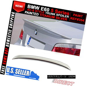 GAp[c 04-10 BMW 5 Series E60 M5 Ac Style #354 Painted Trunk Spoiler 04-10 BMW 5V[YE60 M5 ACX^C354hgNEX|C[