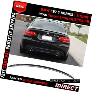 GAp[c 07-13 BMW E92 M3 Style Color Code #475 Painted Trunk Spoiler 07-13 BMW E92 M3X^CJ[R[h475hgNX|C[