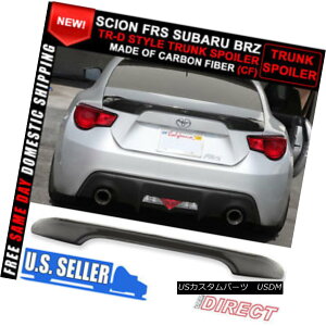 GAp[c Fit For 13-17 Scion FRS Subaru BRZ Carbon Fiber TR-D Style Trunk Rear Wing 13-17TCIFRSpXoBRZJ[{t@Co[TRDX^CgNAECO