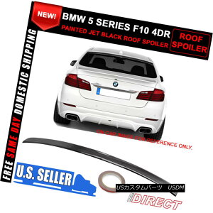 �G�A���p�[�c 11-16 BMW 5 Series F10 Ac Style Roof ABS Spoiler Painted Jet Black #668 11-16 BMW 5�V���[�YF10 AC�X�^�C�����[�tABS�X�|�C���[�y�C���g�W�F�b�g�u���b�N��668 �y���s�A���i�z