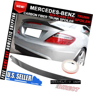 GAp[c 11-13 Mercedes Benz SLK Class R172 V Style Trunk Spoiler Carbon Fiber CF 11-13ZfXxcSLKNXR172 V^gNEX|C[Yf@CF