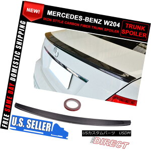 GAp[c 08-14 Benz C-Class W204 4Dr Sedan IKON Style Carbon Fiber Trunk Spoiler (CF) 08-14xcCNXW204 4DrZ_IKONX^CJ[{t@Co[gNEX|C[iCFj