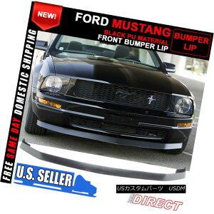 �G�A���p�[�c 05-09 Ford Mustang Polyurethane Chin Spoiler Front Lip For V6 Pony ModeLS 05-09�t�H�[�h�}�X�^���O�|���E���^���`���X�|�C���[�t�����g���b�vV6�|�j�[���[�hLS �y���s�A���i�z
