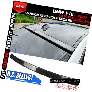 GAp[c 11-16 BMW F10 5 Series 4Dr 4Door Carbon Fiber CF Ac Style Roof Spoiler 11-16 BMW F10 5V[Y4Dr 4DoorJ[{t@Co[CF AcX^C[tX|C[