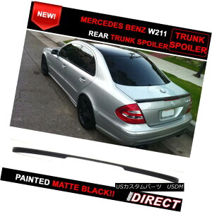 GAp[c 03-09 Benz W211 E-Class Painted Matte Black Trunk Spoiler - ABS 03-09xcW211 ENXh}bgubNgNX|C[ - ABS