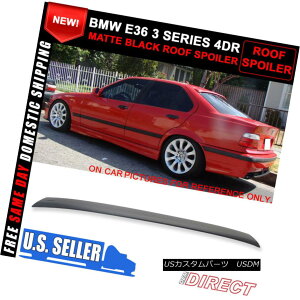 �G�A���p�[�c 92 93 94 95 96 97 98 BMW E36 3 Series Roof Spoiler Painted Matte Black - ABS 92 93 94 95 96 97 98 BMW E36 3�V���[�Y���[�t�X�|�C���[�h���}�b�g�u���b�N - ABS