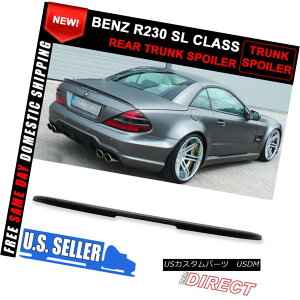 �G�A���p�[�c 03-11 Benz Sl-Class R230 AMG Style ABS Unpainted Trunk Spoiler 03-11�x���cS1�N���XR230 AMG�X�^�C��ABS���h���g�����N�E�X�|�C���[