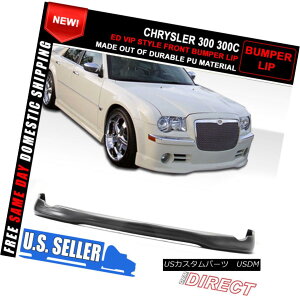 GAp[c For 05-10 Chrysler 300 300C Ed Vip Style Front Bumper Lip Chin Spoiler PU 05-10NCX[300 300CGhVipX^Ctgop[bv`X|C[PU