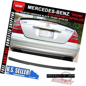 GAp[c 03-09 Mercedes Benz E-Class W211 AMG Style Trunk Spoiler Painted Obsidian Black 03-09ZfXxcENXW211 AMGX^C̃gNEX|C[EyCgꂽIuVfBAEubN