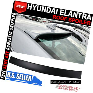 GAp[c Fit For 10-15 Hyundai Md Elantra OE Style Unpainted ABS Roof Spoiler Md Elantra OEX^ChABSpX|C[