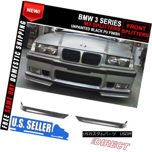 �G�A���p�[�c For 92-98 BMW E36 3 Series M3 Bumper Lip M Tech Msport Front Spoiler 92-98 BMW E36 3�V���[�YM3�o���p�[���b�vM Tech Frontport Spoiler