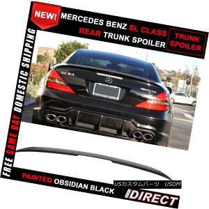 GAp[c 03-11 Benz Sl-Class R230 AMG Style Color Code #197 Painted ABS Trunk Spoiler 03-11xcS1NXR230 AMGX^CJ[R[h197hABSgNEX|C[