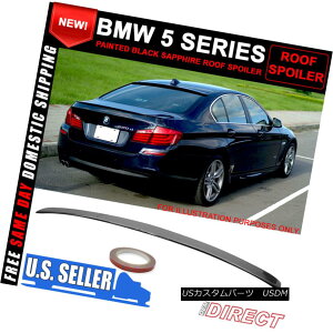 GAp[c 11-16 BMW 5 Series F10 Ac Style Roof ABS Spoiler Painted Black SaPPhire #475 11-16 BMW 5V[YF10 ACX^C[tABSX|C[yCgubNTt@C[475