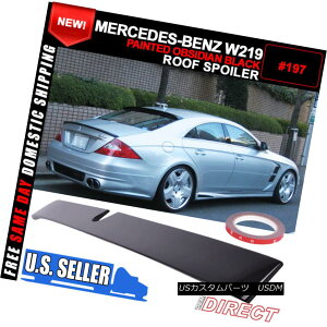 GAp[c 04-10 W219 CLS Class L Style Roof Spoiler Painted # 197 Obsidian Black ABS 04-10 W219 CLSNXLX^C[tX|C[yCg197j