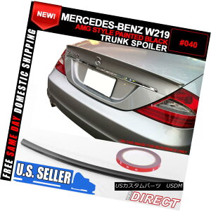 GAp[c 05-10 Mercedes Benz CLS Class W219 AMG Style Trunk Spoiler Painted # 040 Black 05-10ZfXxcCLSNXW219 AMGX^CgNX|C[040hς