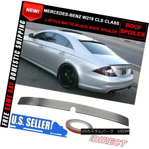 GAp[c 04-10 Benz W219 CLS Class L Style Roof Spoiler Painted Matte Black 04-10xcW219 CLSNXLX^C[tX|C[h}bgubN