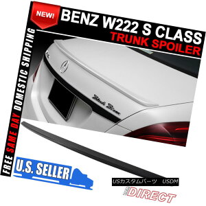 GAp[c 14-18 Benz W222 S Class OE Style Unpainted ABS Rear Trunk Spoiler Wing 14-18xcW222 SNXOEX^ChABSAgNX|C[ECO