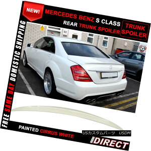 GAp[c 07-13 Benz S-Class W221 AMG Style ABS #650 Painted Trunk Spoiler 07-13xcSNXW221 AMGX^CABS650hgNX|C[