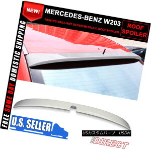 GAp[c 01-07 Benz C-Class W203 L Painted #744 Brilliant Silver Metallic Roof Spoiler 01-07xcCNXW203 Lh744uAgVo[^bN[tX|C[