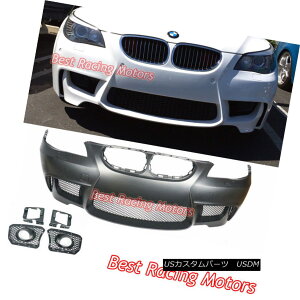 GAp[c 1M Style Front Bumper Cover (PP) Fits 04-10 BMW E60 E61 4dr 5-Series 1MX^Ctgop[Jo[iPPj04-10ɓKBMW E60 E61 4dr 5V[Y