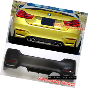 GAp[c M4 Style Rear Bumper (2 Outlets) [2 Tips / Outlet] Fit 15-18 BMW F36 Gran Coupe M4X^CAop[i2AEgbgj[2qg/AEgbg]tBbg15-18 BMW F36ON[y
