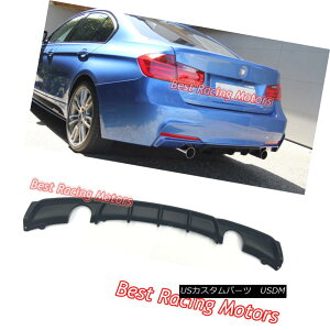 GAp[c Performance Style Rear Diffuser Fits 12-18 BMW F30 F31 3-Series 4dr (335i 340i) ptH[}XX^CAfBt[U[12-18 BMW F30 F31 3V[Y4dri335i 340ij