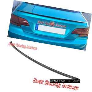 GAp[c M3 Style Rear Trunk Lip Spoiler (ABS) Fits (07-13 BMW E92 2dr 3-Series) M3X^C㕔gNbvX|C[iABSjtBbgi07-13 BMW E92 2dr 3V[Yj
