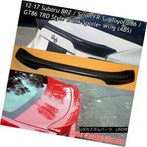 GAp[c T Style Rear Trunk Spoiler Wing (ABS) Fits 12-18 Scion FR-S / Toyota 86 / BRZ TX^CAEgNEX|C[EEBOiABSj12-18TCIFR-S /g^86 / BRZ
