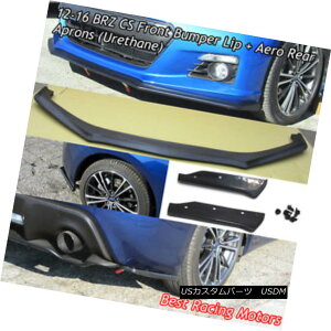 GAp[c CS Style Front Bumper Lip + Aero Rear Aprons (Urethane) Fit 12-16 Subaru BRZ CSX^Ctgop[bv+GAAGviE^jtBbg12-16XoBRZ