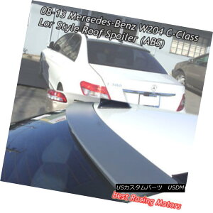 �G�A���p�[�c Lor Style Roof Spoiler Wing (ABS) Fits 08-14 Mercedes-Benz W204 C-Class Lor�X�^�C�����[�t�X�|�C���[�E�C���O�iABS�j��08-14 Mercedes-Benz W204 C�N���X�ɓK��