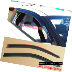 GAp[c JDM Style Side Window Visors Fits 11-16 Honda CR-Z 2dr JDMX^C̃TChEBhEoCU[11-16z_CR-Z 2drɓK