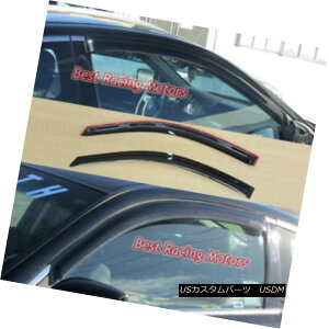 GAp[c JDM Style Side Window Visors Fits 08-12 Honda Accord 2dr JDMX^C̃TChEBhEoCU[08-12z_AR[h2drɓK