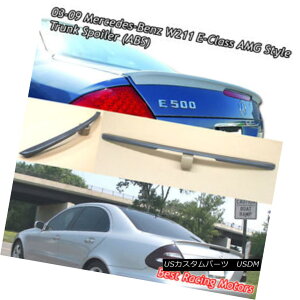 GAp[c A Style Trunk Spoiler Wing (ABS) Fits 03-09 Mercedes-Benz W211 E-Class X^C̃gNEX|C[EEBOiABSj03-09 Mercedes-Benz W211 ENXɓK