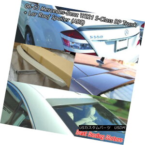 GAp[c DP Style Trunk + Roof Spoiler Wing (ABS) Fit 06-13 Mercedes-Benz W221 S-Class DPX^CgN+[tX|C[EBOiABSjtBbg06-13ZfXxcW221 SNX