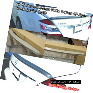 GAp[c DP Style Trunk Spoiler Wing (ABS) Fits 06-13 Mercedes-Benz W221 S-Class DPX^C̃gNEX|C[EEBOiABSj06-13̃ZfXExcW221 SNXɓK