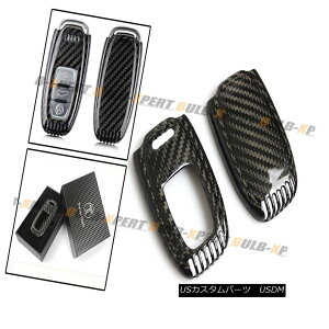 GAp[c LUXURY CARBON FIBER SNAP ON CASE FOR AUDI A3 A4 A5 A6 A7 S4 S5 S7 RS TT KEY FOB ؂ȒYf@ۂ́AAUDI A3̏ꍇɃXibvA4 A5 A6 A7 S4 S5 S7 RS TTL[FOB