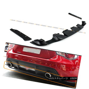 �G�A���p�[�c For 2013-16 Scion FRS / BRZ Rear Bumper Lower Diffuser+ 2 Pc Add-on Side Aprons Sci-FRS / BRZ���A�o���p�[�f�B�t���[�U+ 2 Pc�A�h�I���T�C�h�G�v���� �y���s�A���i�z