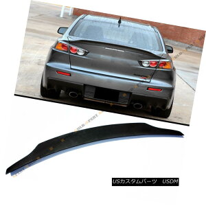 �G�A���p�[�c FOR 2008-2017 LANCER EVO X 10 MR GSR JDM DUCKBILL STYLE TRUNK LID SPOILER WING �����T�[�G�{X 10 MR GSR JDM�_�b�N�r���X�^�C���g�����N���b�h�X�|�C���[�E�C���O