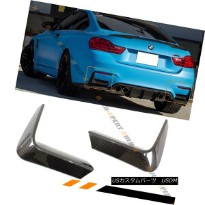 GAp[c FOR 2015-18 BMW F80 M3 F82 F83 M4 CARBON FIBER REAR BUMPER CORNER VALANCE COVERS BMW F80 M3 F82 F83 M4J[{t@Co[A[op[R[i[oXJo[