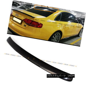 �G�A���p�[�c FOR 2009-2016 AUDI A4 B8 QUATTRO CARBON FIBER REAR ROOF WINDOW TOP SPOILER WING 2009-2016 AUDI A4 B8 QUATTRO�J�[�{���t�@�C�o�[���A���[�t�E�C���h�E�g�b�v�X�|�C���[�E�C���O �y���s�A���i�z